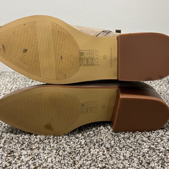 J CREW Flat Ankle Boot - Grey - Picture 2 of 9